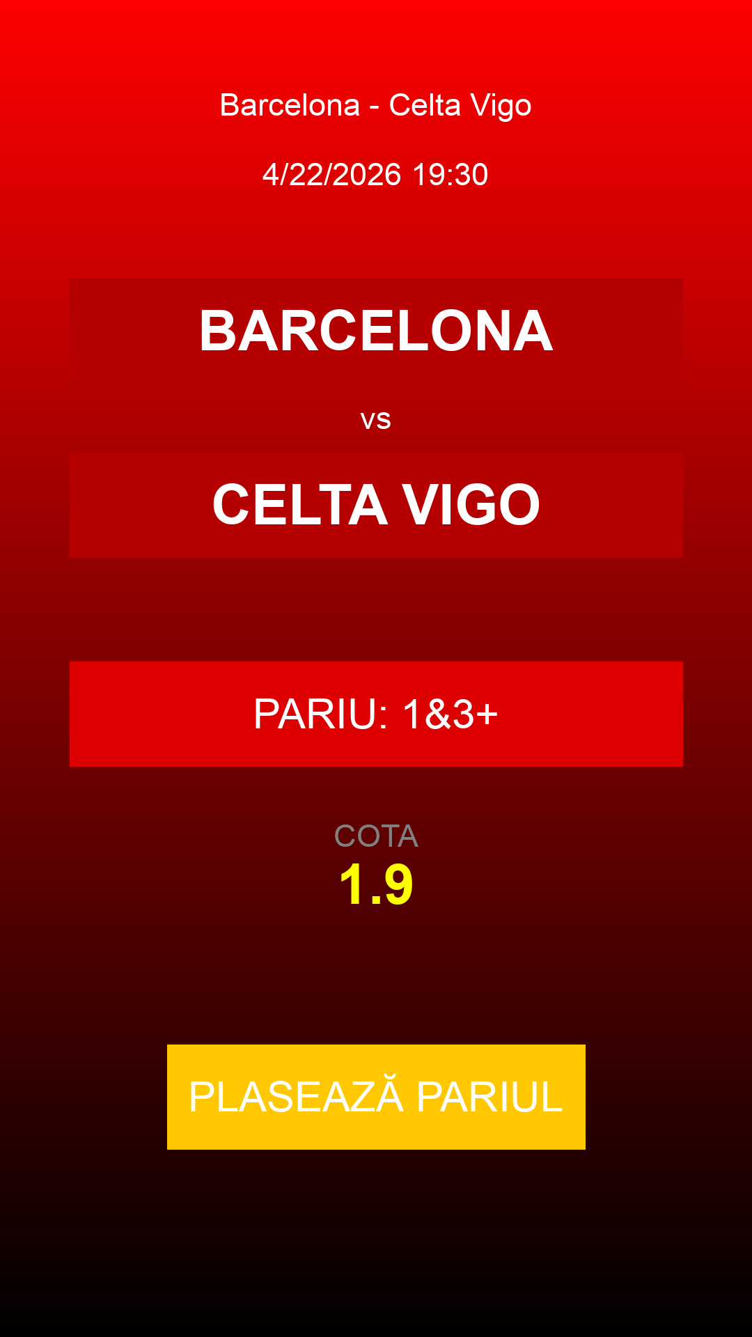 Bilet Barcelona vs Celta Vigo